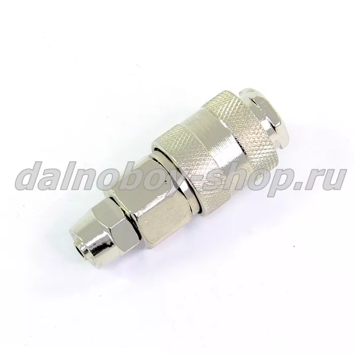 Соединитель быстрый разъем с резьбой под шланг ⌀ 8