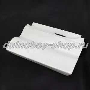 Накладка-удлинитель двери пластик KMZ (AXOR) 5490 №1 белый левый 