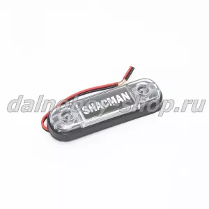 Указатель габ. 2-х рядный MINI LED / НЕОН / SCHACMAN / 24v белый /50