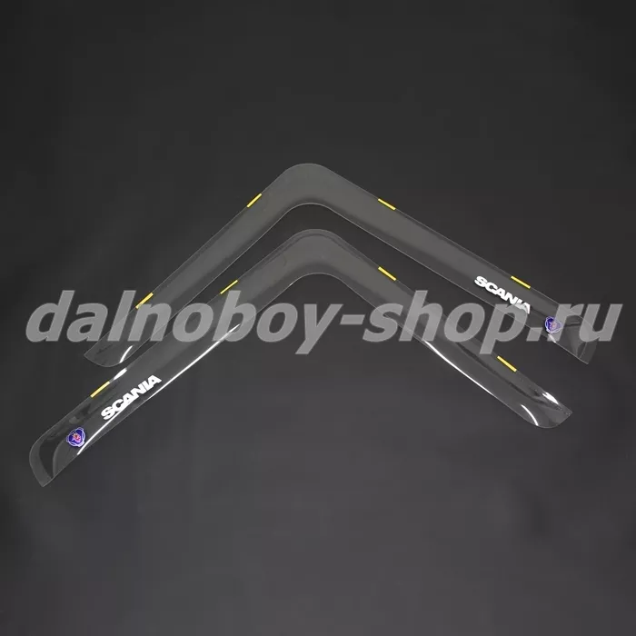 Дефлектор вставной SCANIA 4/5/6 - серия  прозрачный