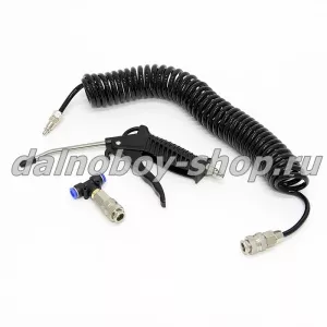 Шланг продува (в блистере) с пистолет. ЭКО 5м  с быстр.разъемом 6 (мини) (25)