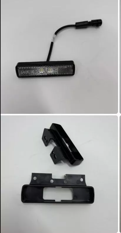 Указатель габ. А.3731.023  белый с проводом + AMP / прокладка 