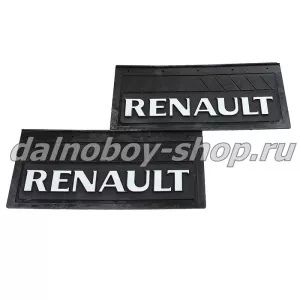 Брызговики передние резина (тиснение) 520*250 RENAULT 