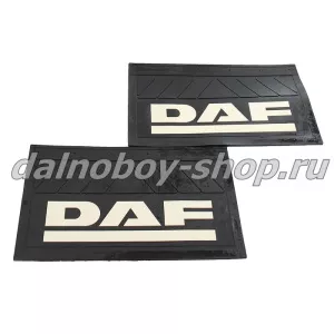 Брызговики задние резина (тисненные) LUXE 600*400 DAF