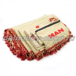 Шторы (ВЕЛЮР) с бахромой MAN TGA 2XL бежевый