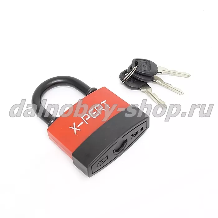 Замок навесной X-PERT 75мм синий