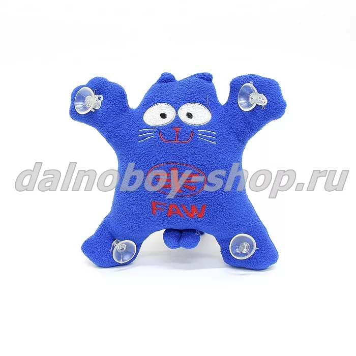 Кот - Саймон с логотипом FAW синий