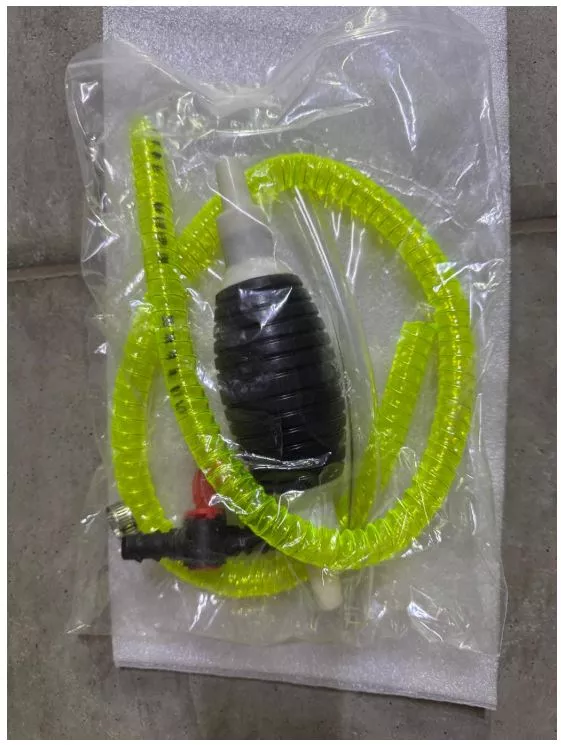 Шланг перекачки топлива и тех. жидкостей "ГРУША" с краном ( шланг МБС)