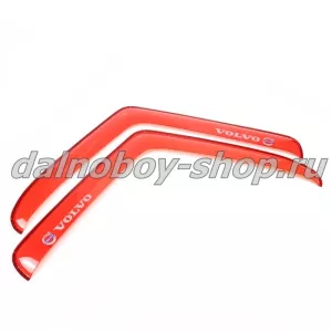 Дефлектор VOLVO FH-12 (больш.угол) красный