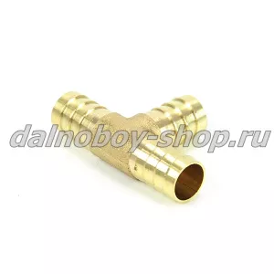 Соединитель Т-образн. D 14мм (ерш) бронза/5