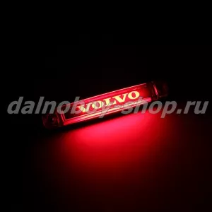 Указатель габ. YP-104 NEW LED / НЕОН / VOLVO / 24v красный /50/
