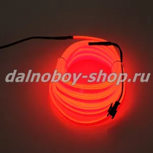 Лента  5м декоративная LED НЕОН / RED / красная 24v