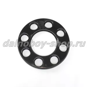 Колпак колеса передний пластик 19,5 СТУПИЧНЫЙ ОБОДОК 8 шпилек / черный