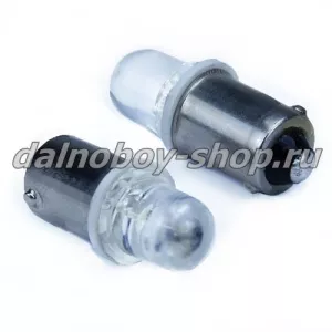 Лампочка габаритная мал./цок "ТОЧЕЧНАЯ" (2889) белая 24v (по 10шт)