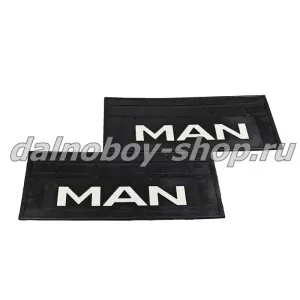 Брызговики задние резина (тисненные) 660*270 MAN