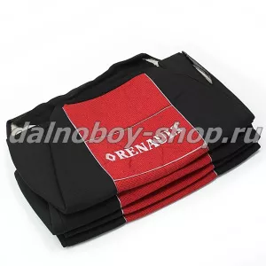 Чехол - сиденье RENAULT MAGNUM (односторон.) (2ремня.1подголовник) красный