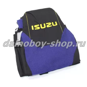 Чехол - сиденье ISUZU  черно-серый