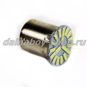 Лампочка габаритная  18 SMD (8815) белая 24v (10)