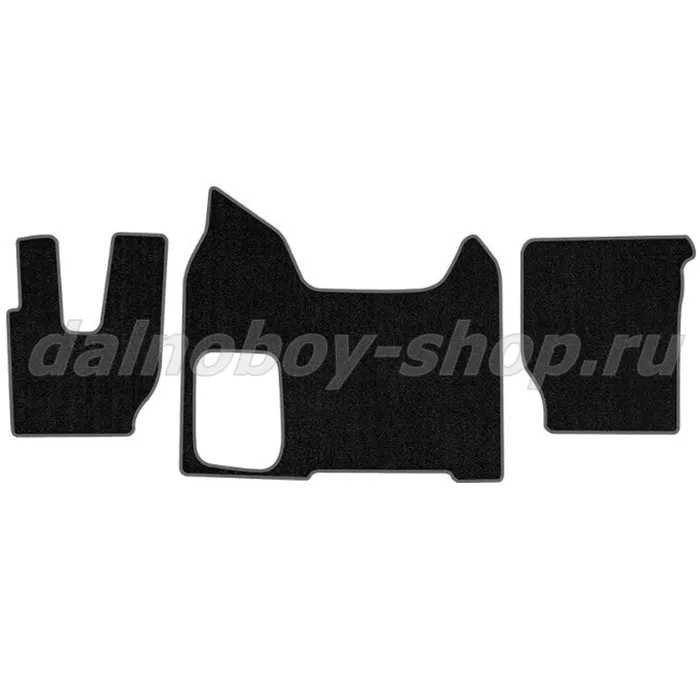 Коврик ворс под ноги Польша (из 3-х) DONGFENG GX от 2022г.  (автомат) серый