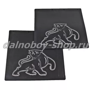 Брызговики задние прицепа 400*400  (рез.тиснен.)  PANTHERA