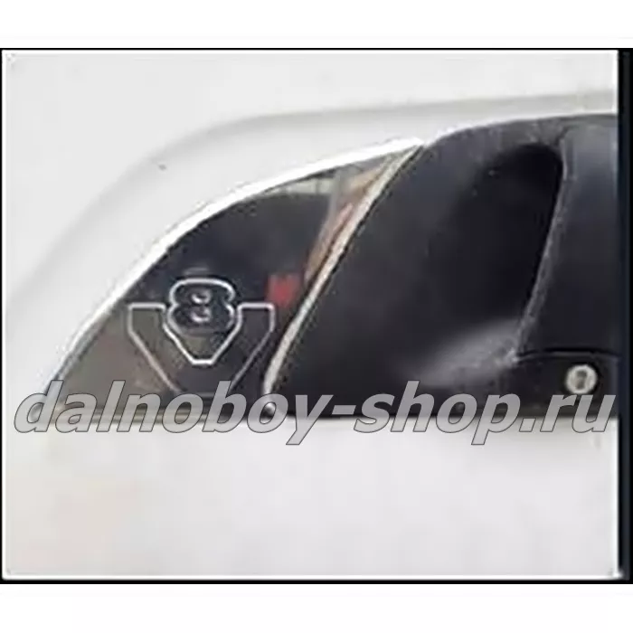 Накладки INOX  ручек двери SCANIA (все модели) ( на обе стороны R+L )  (SC137)