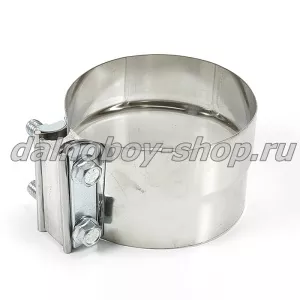 Хомут универсальн. INOX (нерж.) H-76 переходной 119 -114.3 мм.