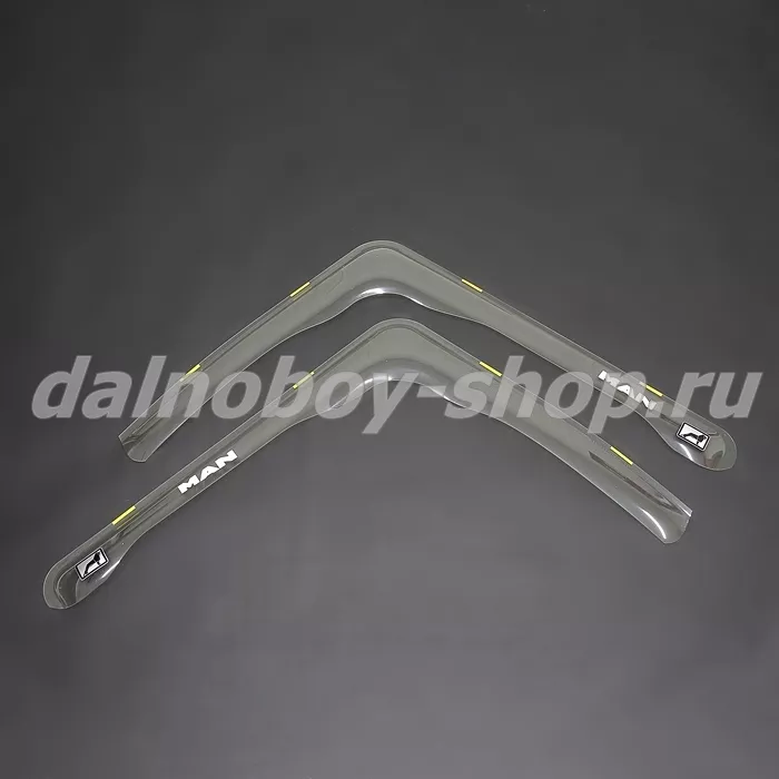 Дефлектор вставной  MAN TGA прозрачный