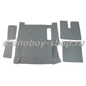 Коврик кож.зам. под ноги Польша MAN TGX 2018- (1 выдв.ящик) (автомат) серый