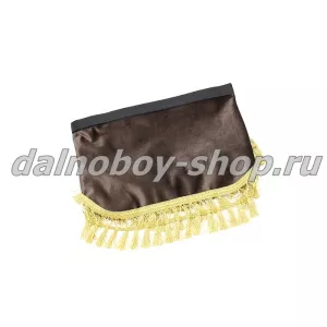 Ламбрекен лоб.+ шторка боковая хамелеон 2.2м  БЕЗ НАДПИСИ коричневый