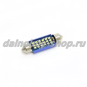 Лампочка салонная  12v 41мм 18SMD  4.7W (14486)  белая /10