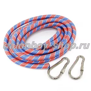 Трос буксировочный  15 тн. 6 метр ( 2 карабина )