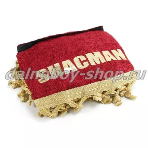 Ламбрекен лоб.+ шторка боковая 2.2м SHACMAN красный