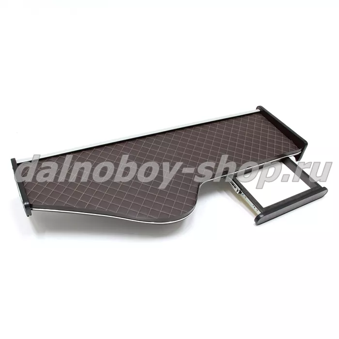 Стол - парта  SCANIA 5-серия / R-G до 2009 / с ящиком / кожзам / коричневый /