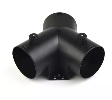 Тройник Y-образный 60*60*60 / 2 заслонки