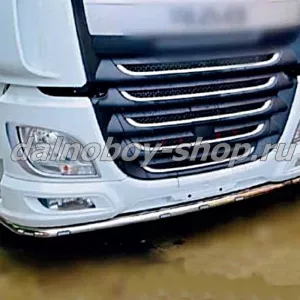 Дуга под бампер d-70mm INOX DAF EURO-6 