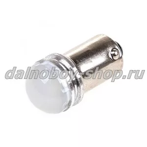 Лампочка габаритная мал./цок "МАТОВАЯ ЛИНЗА" 2SMD 2835 MT (12549) белая 24v 0257 (10)