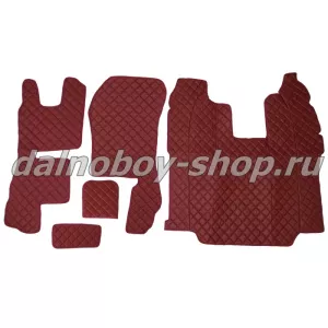 Коврик кож.зам. под ноги Польша SCANIA 2014г.STREMLINE автомат (33) бордо