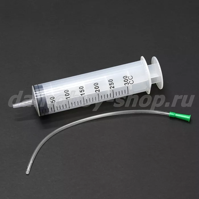 Шприц пластик ручной  300мл 