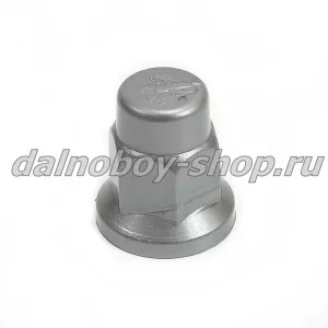 Колпачок гайки 32 пластик удлинен. серая / (20шт. уп)