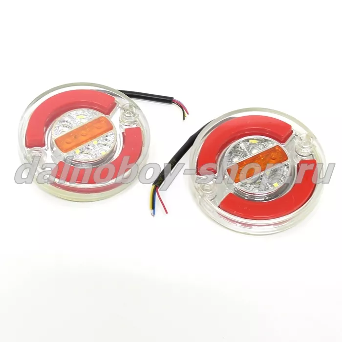 Фонарь задн. универсальный НЕОН круглый 4-х функц.)