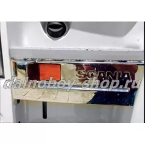 Накладка INOX SCANIA 2004 - 2013 ( на ступеньку ) STREAMLINE