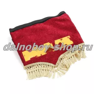 Ламбрекен лоб.+ шторка боковая 2.2м MZ красный