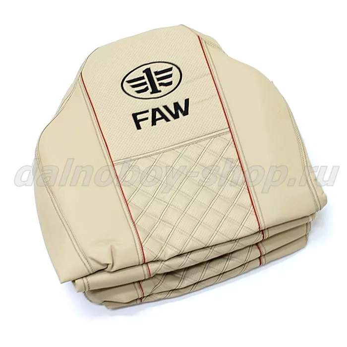 Чехол - сиденье / иск.кожа /PREMIUM / FAW J7 (FW02) / Беж+Беж