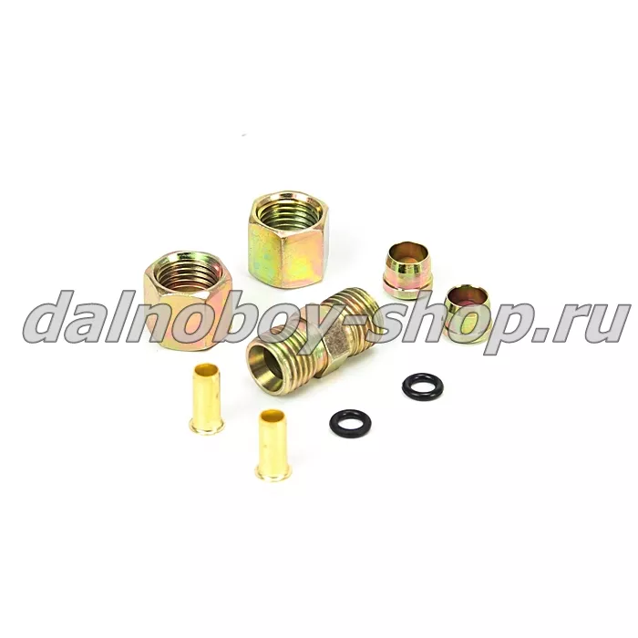 Фитинг ПВХ  8*6 метал.разборный (50)/5