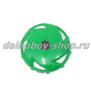 Колпак колеса 22.5 передний ПЛАСТИК NEW ВЕНТИЛЯТОР РОССИЯ зеленый