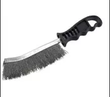 Щетка по металлу ручная загнутая ( стальная проволока )