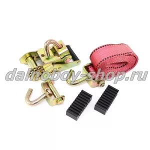 Ремень крепления груза   АВТОВОЗ 50 мм 3м 3тн с резиновыми накладками