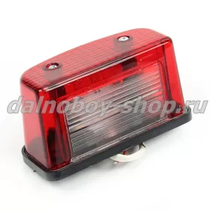 Подсветка номера LED РОССИЯ кирпич красная /60