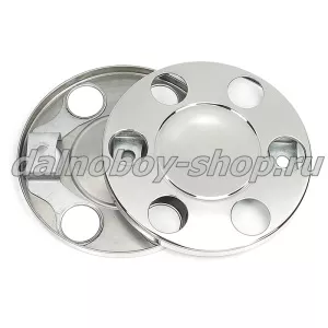 Колпак колеса 17,5 передний INOX ступичный 