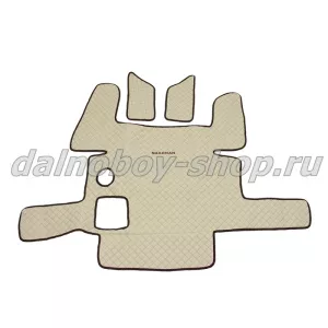 Коврик кож.зам. под ноги Польша SHACMAN / Рестайлинг / F3000 (2011-) / Бежевый